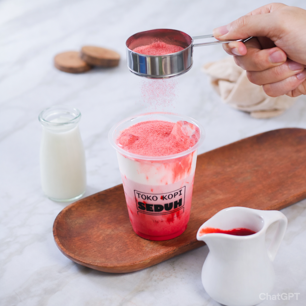 Es Red Velvet Latte